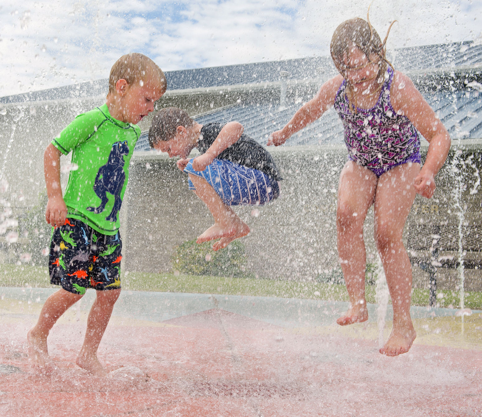 Summer Solstice water blast